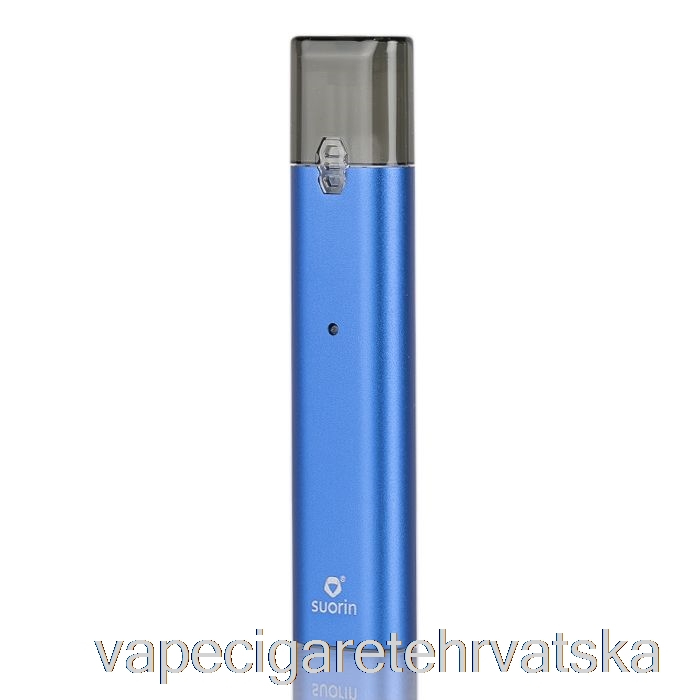 Vape Cigarete Suorin Ishare Single Portable Pod Kit Metal Edition - Blue